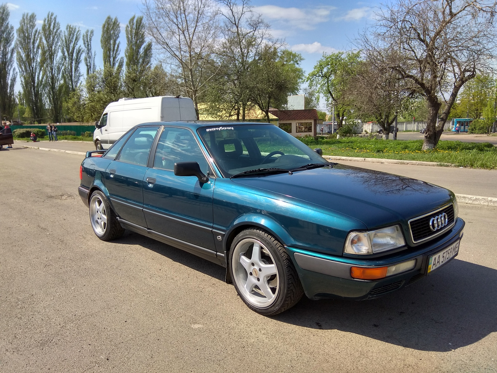 R17 на лето — Audi 80 (B4), 2 л, 1995 года | колёсные диски | DRIVE2