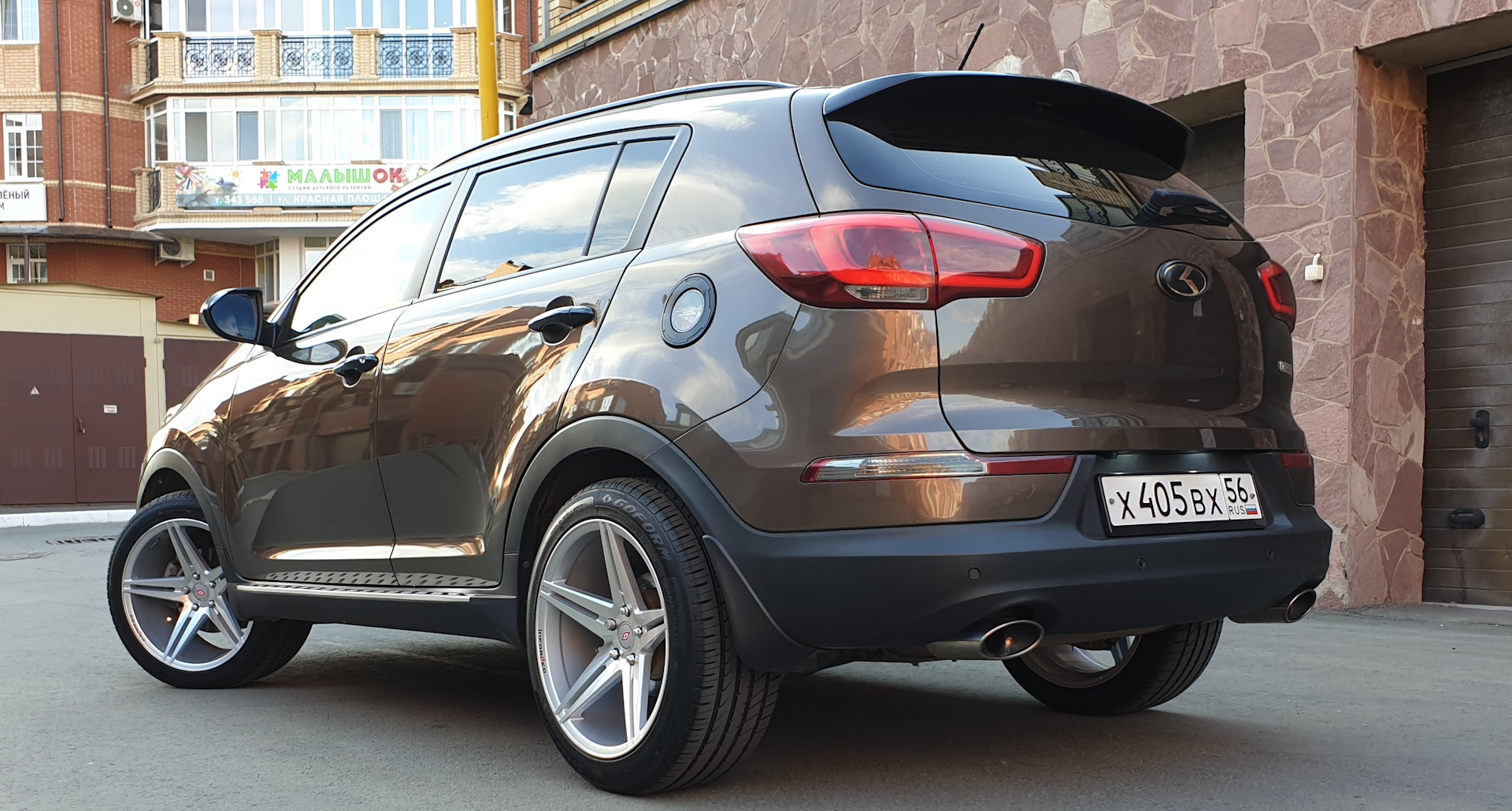 R19 Inforged IFG10 — KIA Sportage (3G), 2 л, 2012 года | колёсные диски |  DRIVE2