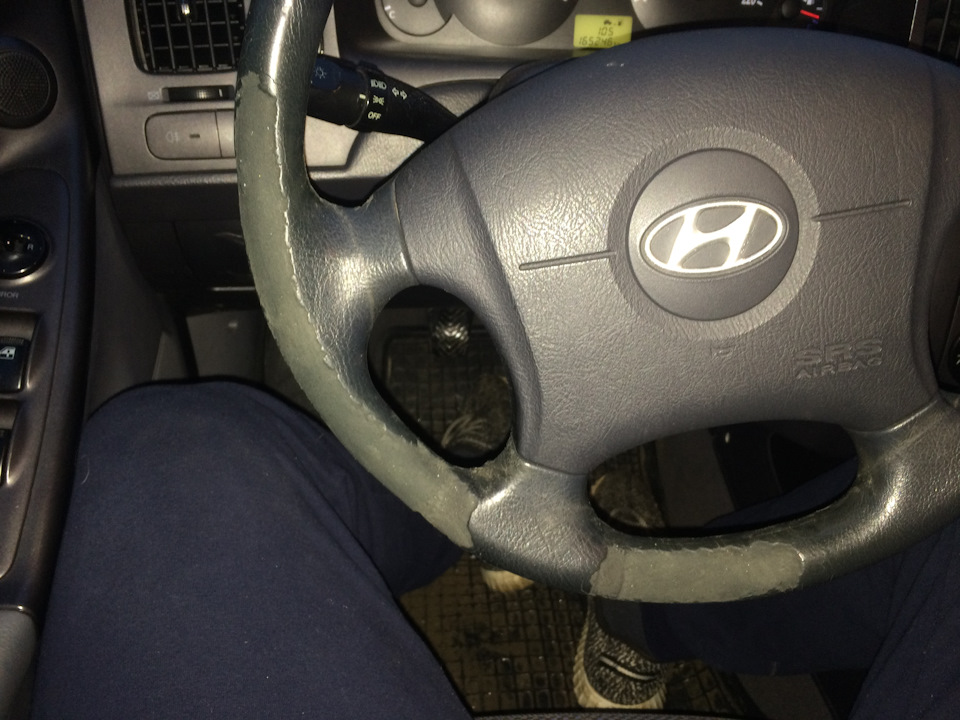 Hyundai elantra xd как снять руль Пи_да рулю - Hyundai Elantra (3G), 1,6 л, 2004 года стайлинг DRIVE2
