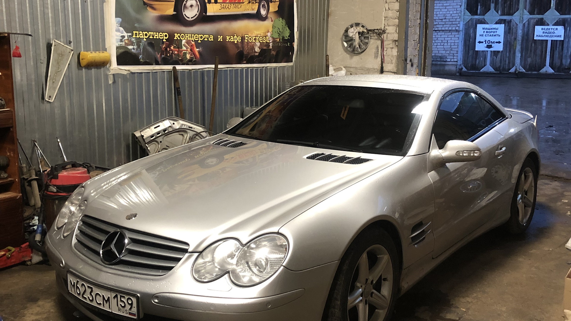 Mercedes-Benz SL-Class (R230) 5.0 бензиновый 2002 | Лягушонок на DRIVE2