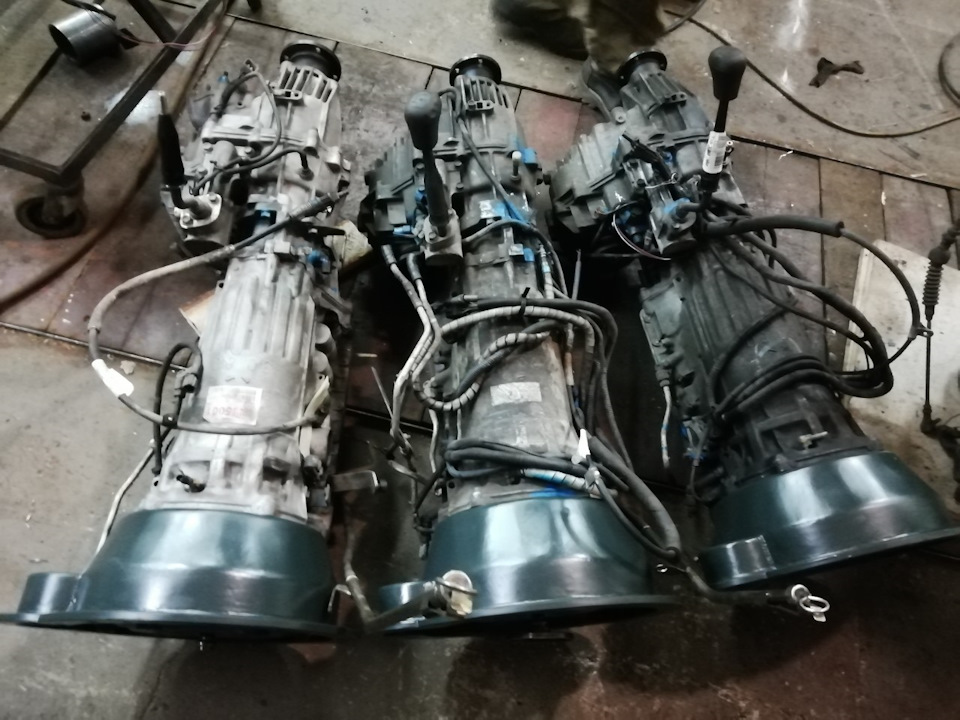 АКПП Айсин с Парт-тайм с шестеренчатыми РК от Исудзу под ДВС QD32, TD27 ...