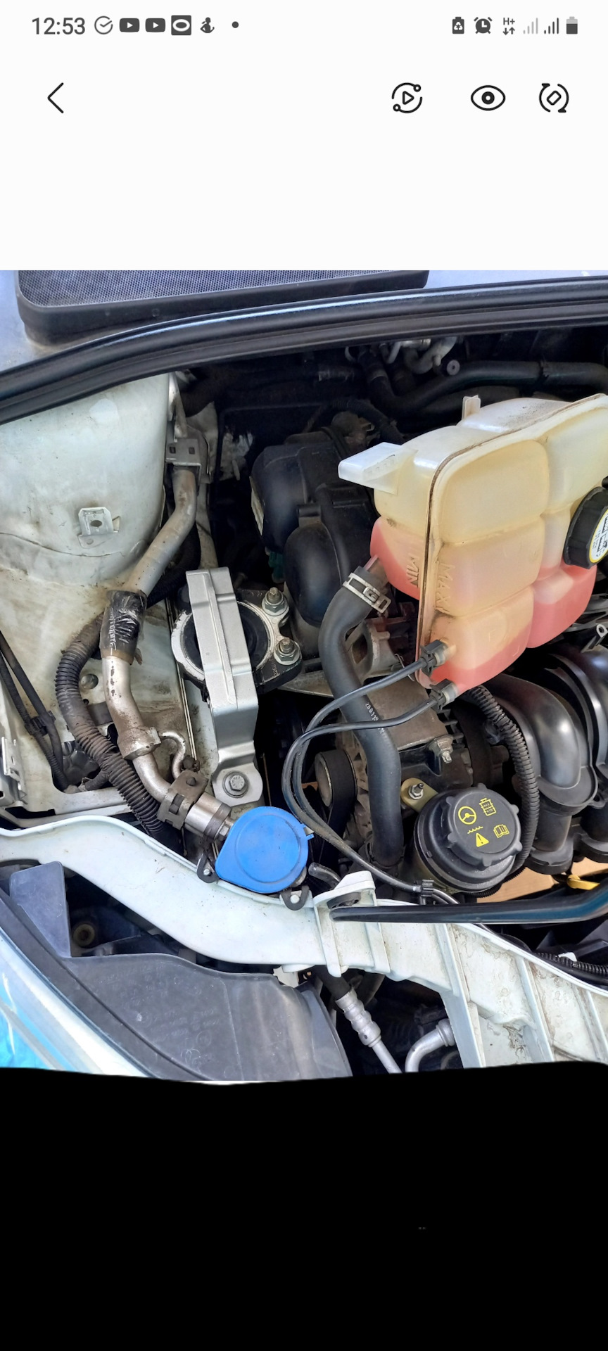 Подушка (опора) двигателя форд фокус 3 — Ford Focus Wagon III, 1,6 л ...