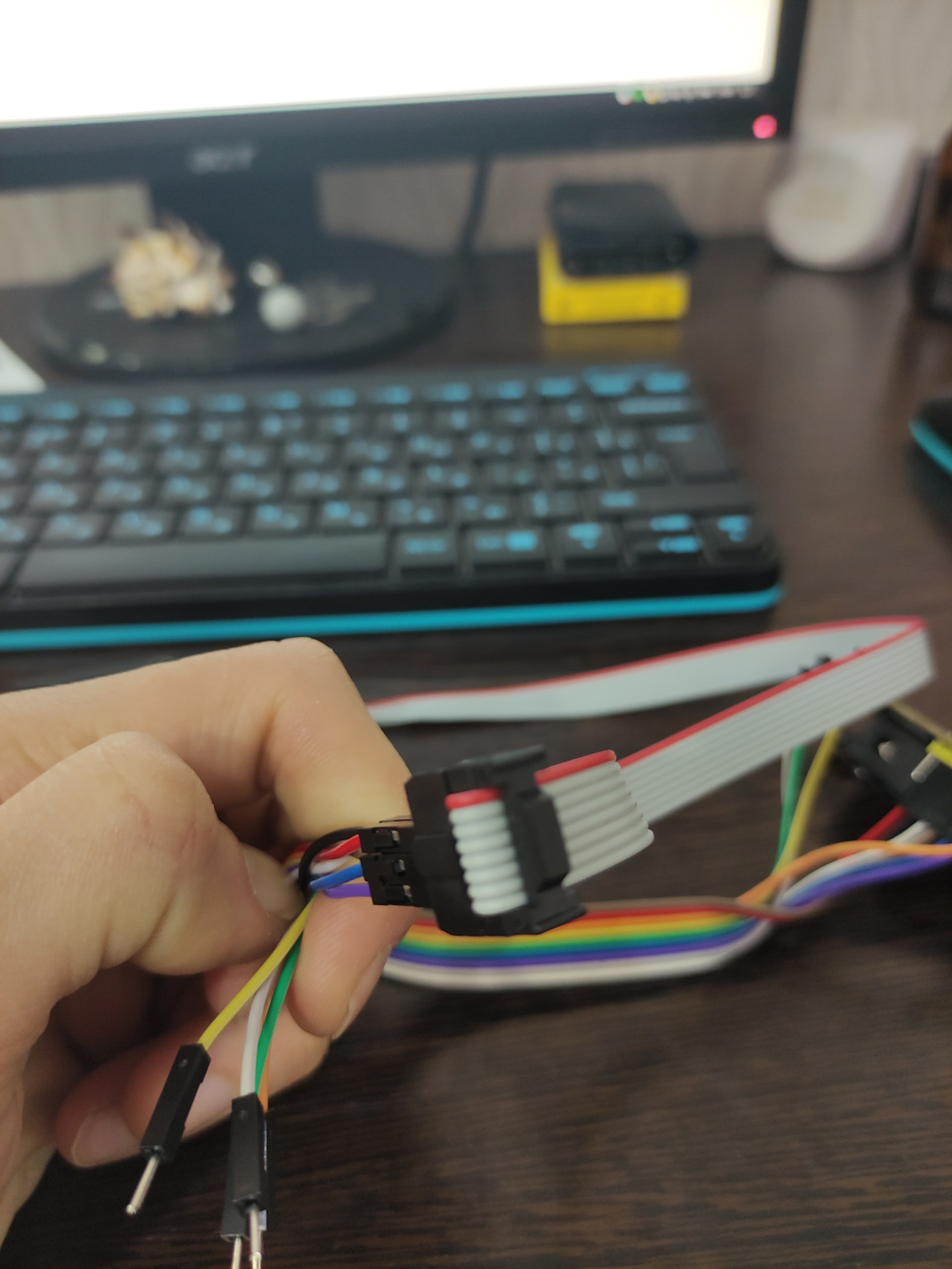 Чтение EEPROM 93С46 с помощью программатора CH341A — Nissan Almera II ...