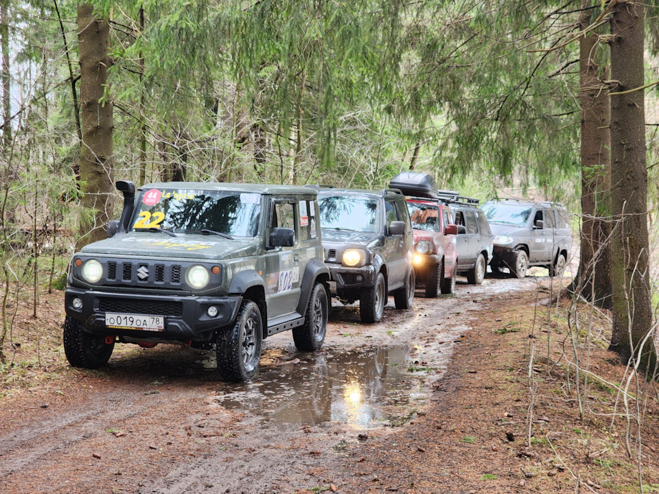 "Вокруг трёх озёр" в компании Павлика &со — Suzuki Jimny (4G), 1,5 л ...