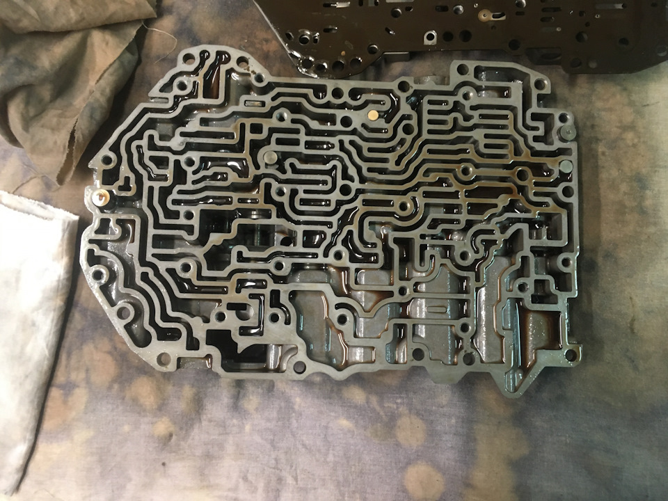 Промывка гидроблока 09G KGV — Volkswagen Passat B6, 1,8 л, 2009 года ...