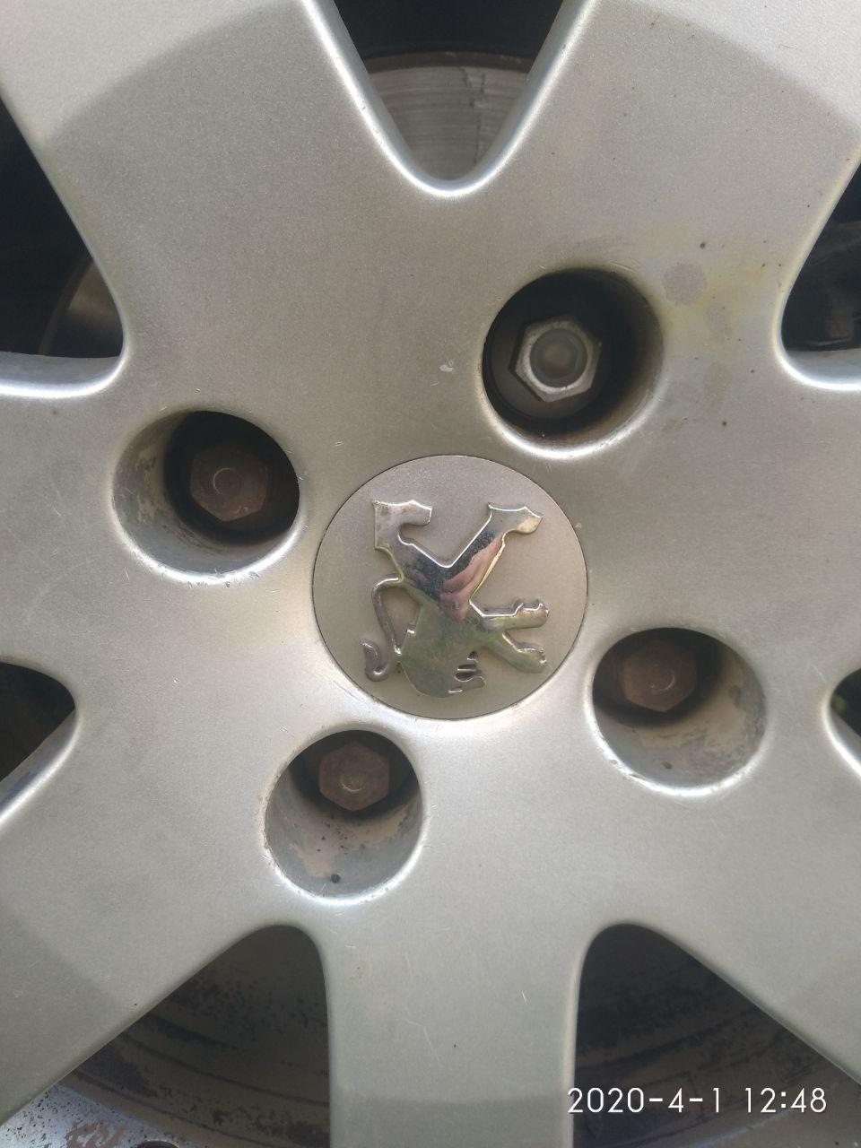 Как убрать секретный болт с колеса? (окончание) — Peugeot 307 SW, 2 л ...