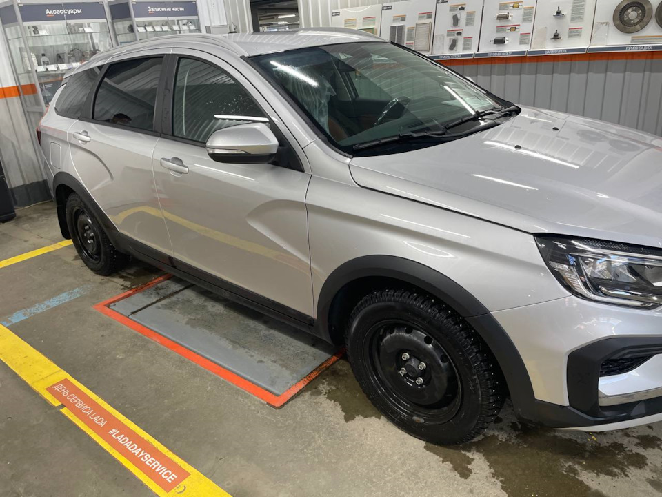 Автомобиль на приемке, осматриваем — Lada Vesta SW Cross (NG)