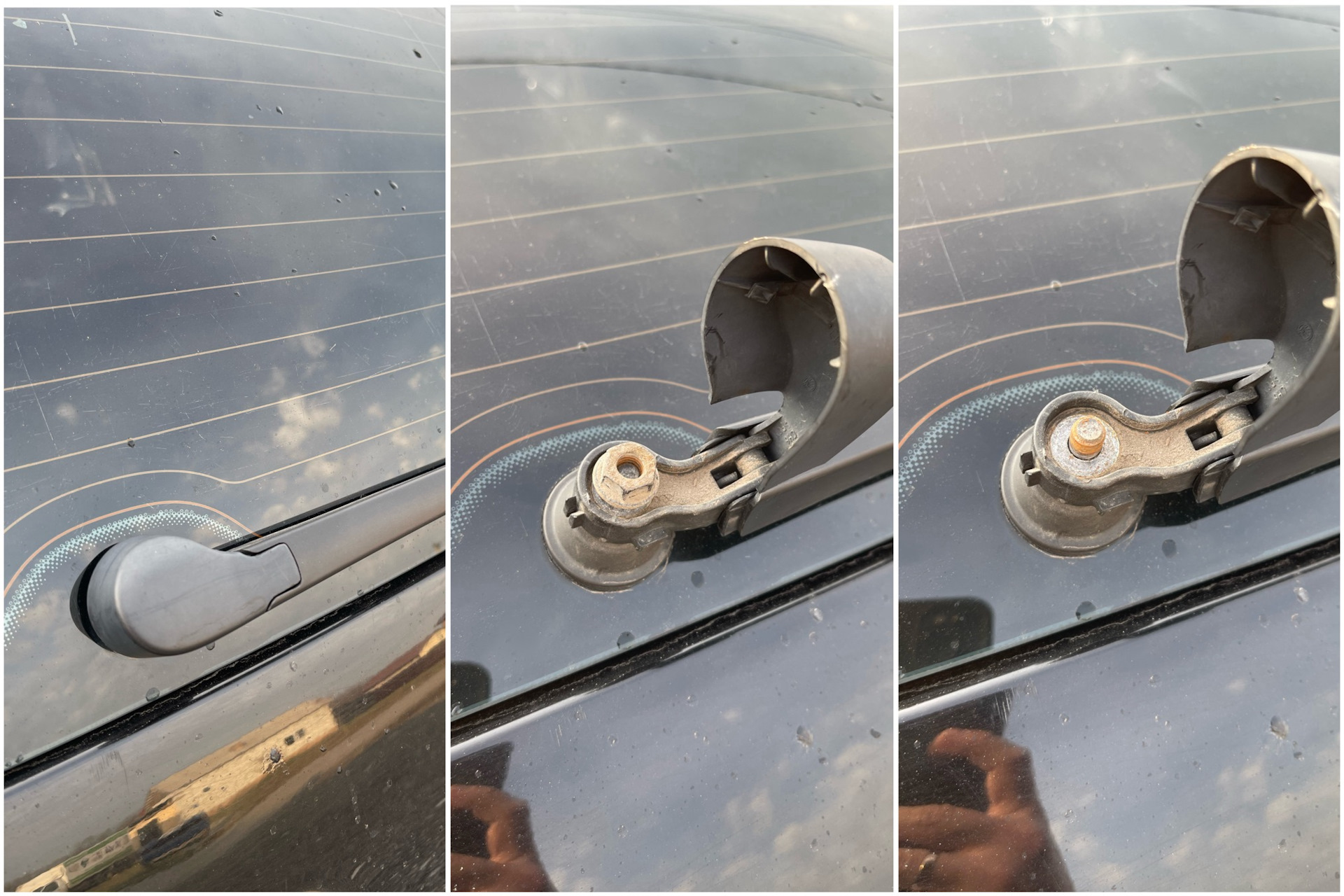 #36. Снятие заднего дворника (стеклоочистителя) 🔧🔩 — Volkswagen Golf ...