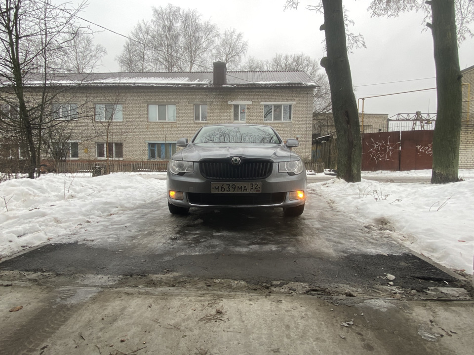 Установил led в ходовые огни! — Skoda Superb Mk2, 1,8 л, 2012 года ...