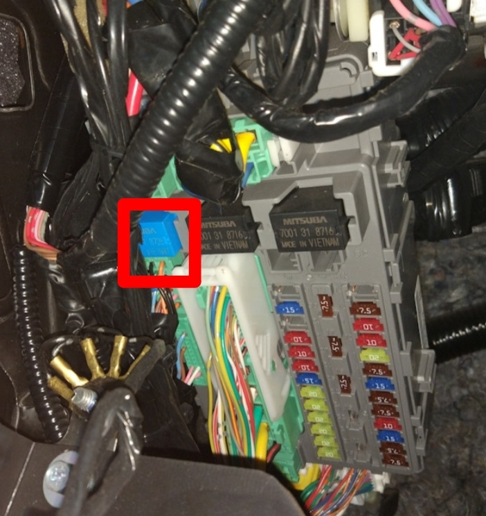 6. Реле бензонасоса — Honda Accord (8G)