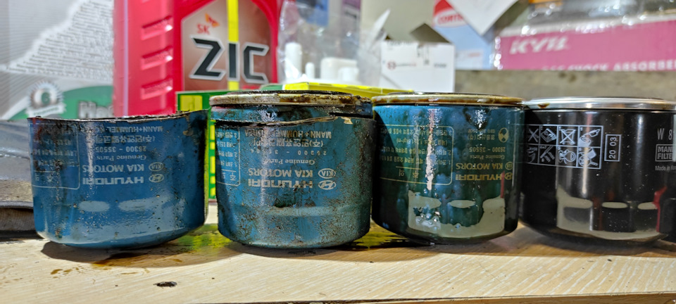 Масляные фильтра Hyundai MANN GM Filtron Vic… как отличить подделку ...