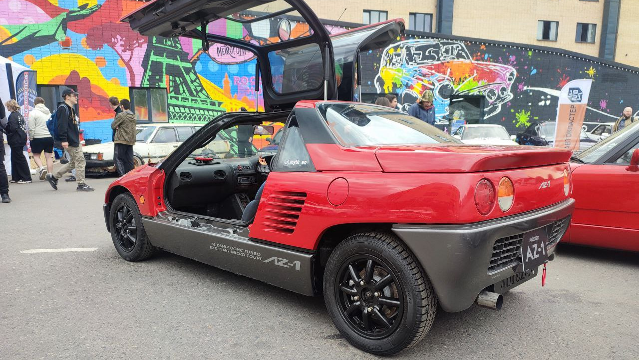 Продажа Autozam AZ-1 1992 (бензин, МКПП) — с историей обслуживания —  DRIVE2.RU