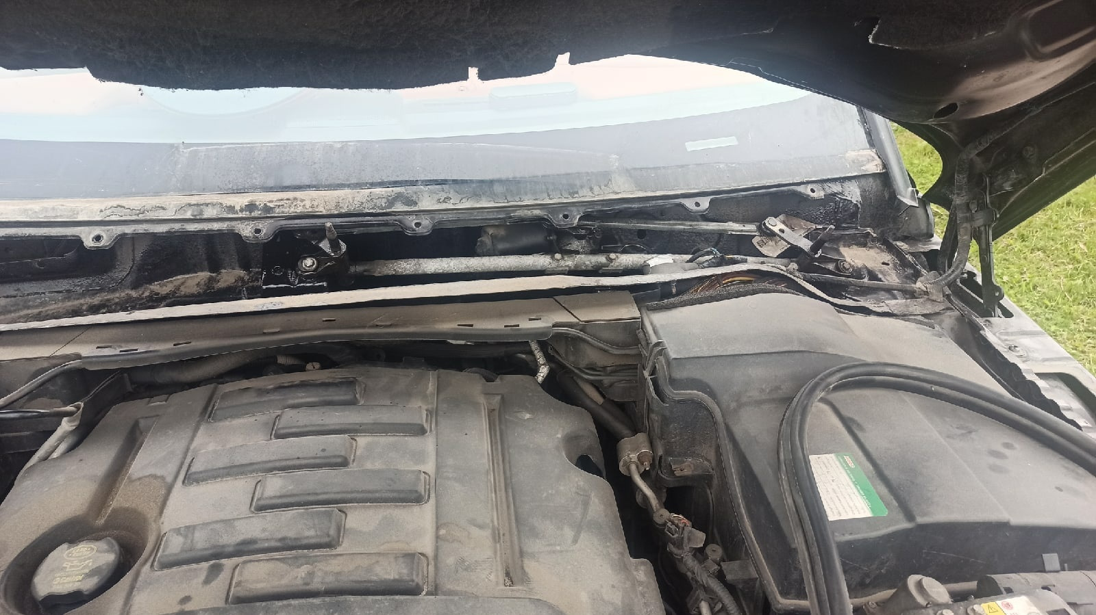 Скрип кулисы дворников — Land Rover Range Rover Sport (1G), 3 л, 2010 ...