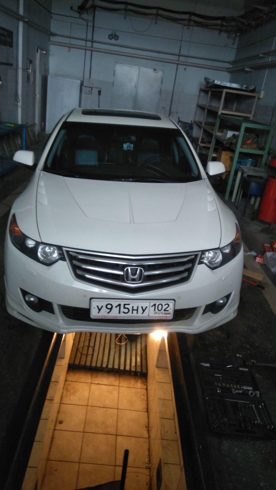 3. в процессе — Honda Accord (8G)