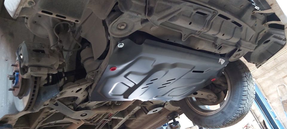 Защита дрЫгателя и кпп — Toyota Alphard (1G), 3 л, 2005 года | запчасти ...