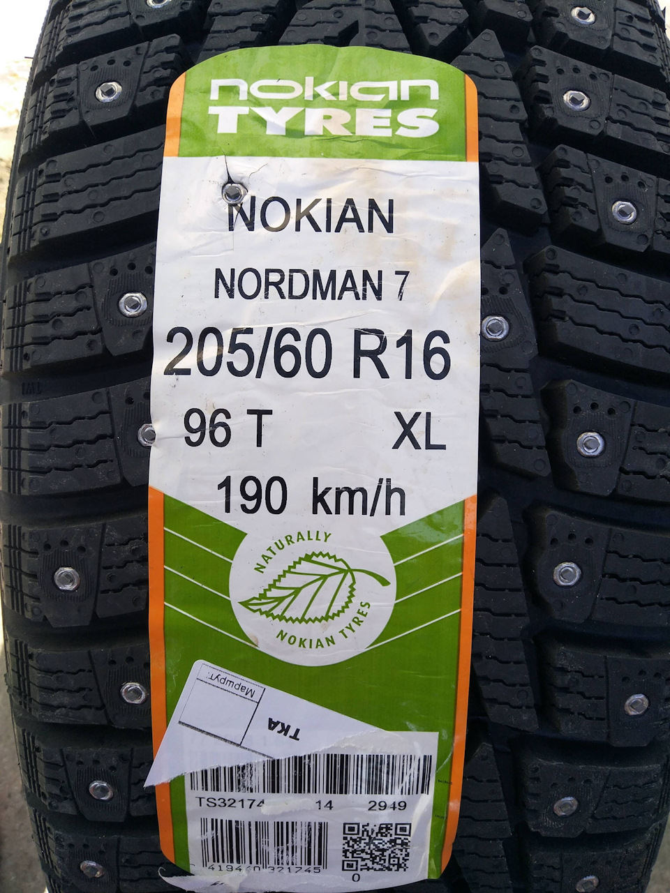 Nokian nordman 185 65 r15 92t