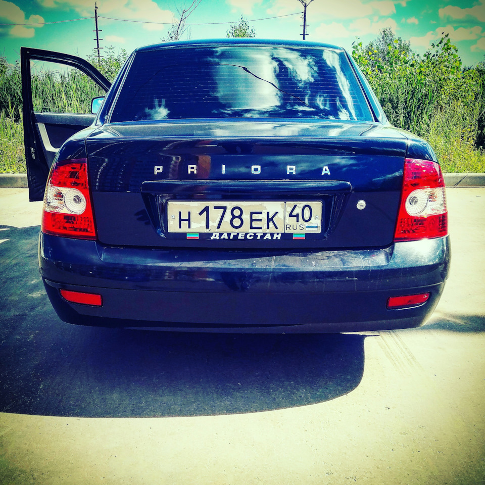 ПРИОРА КАК ПОРШ — Lada Приора седан, 1,6 л, 2010 года | аксессуары | DRIVE2