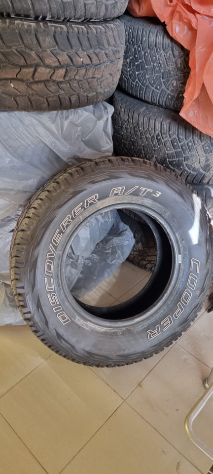 Шины всесезонные Cooper 225/70 R15 на Suzuki Jimny (4G). Б/у | 22 000 ...