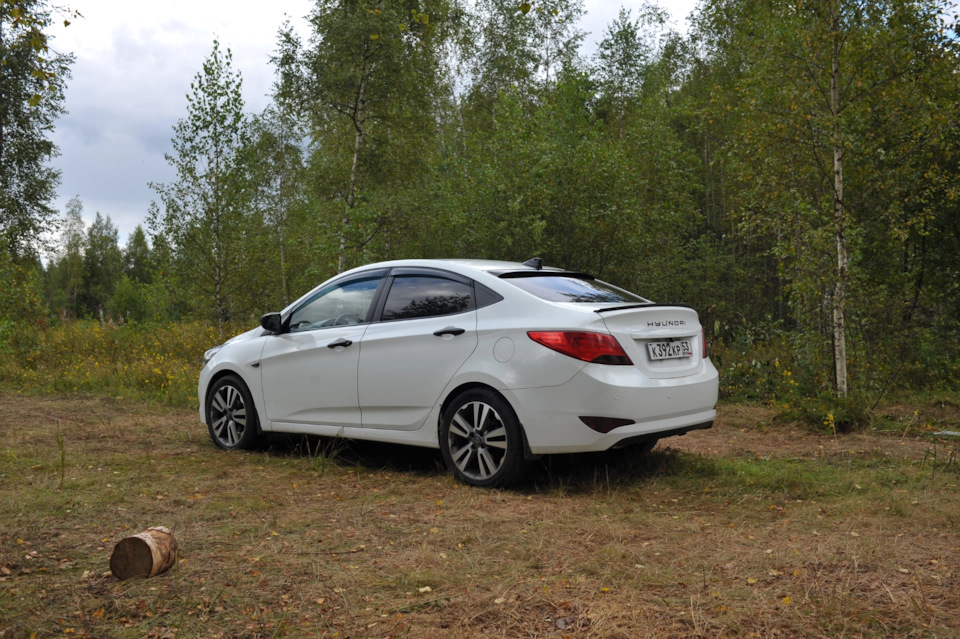 Photo from the logbook Hyundai Solaris (1G)