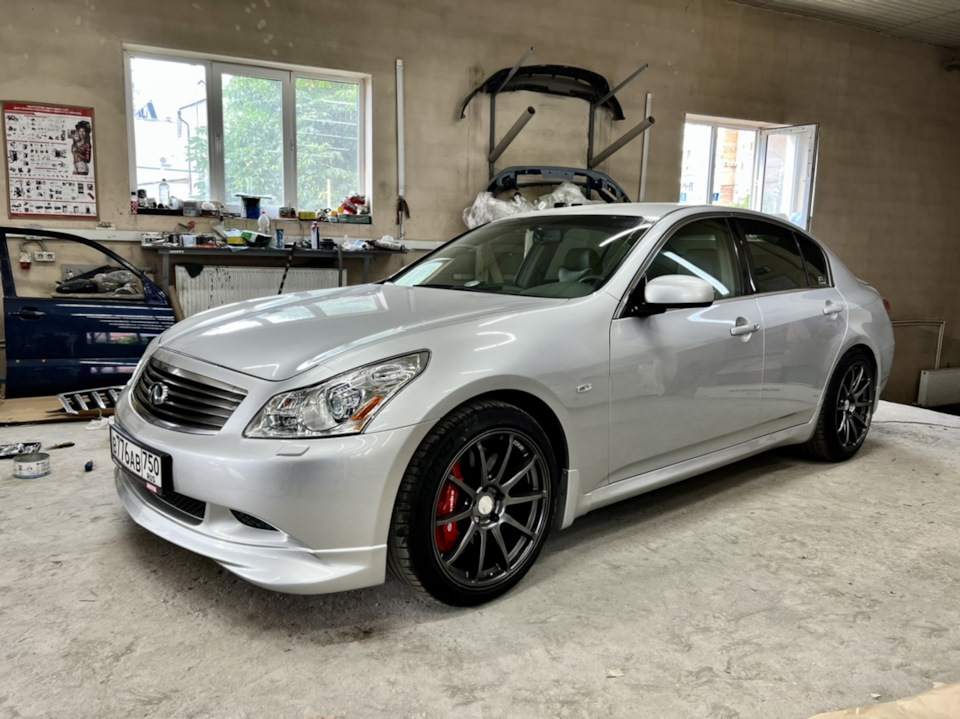 Губа Infiniti G v36 Sport дорест на Infiniti G37, Infiniti G35 (V36 ...