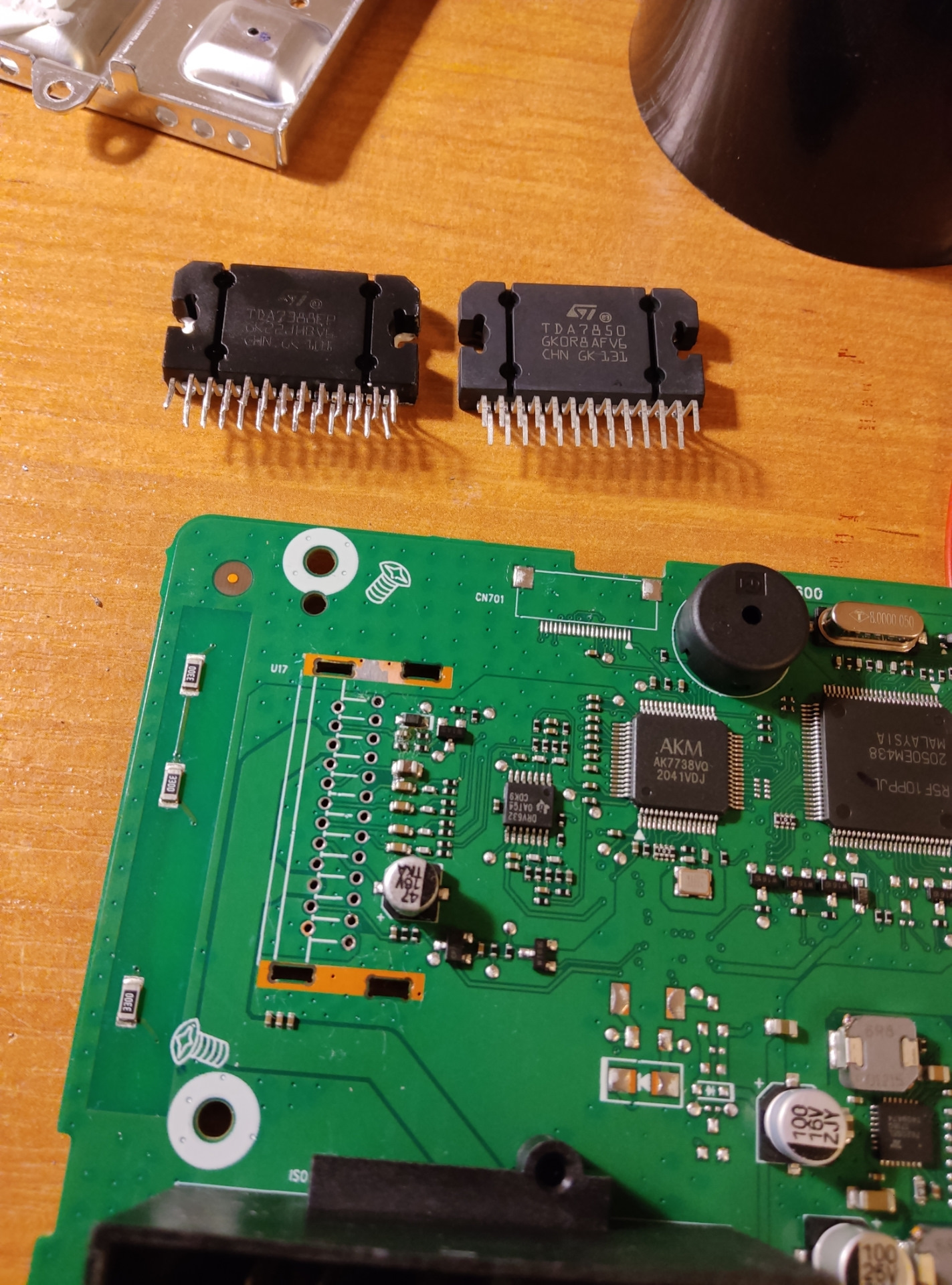 Замена усилителя TDA 7388 на TDA 7850 — Haval F7 (1G), 2 л, 2021 года ...