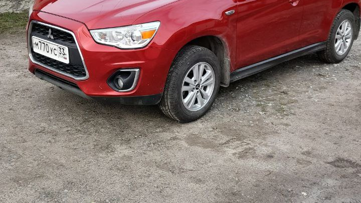 Mitsubishi ASX 1.8 бензиновый 2014 | красный метеор на DRIVE2