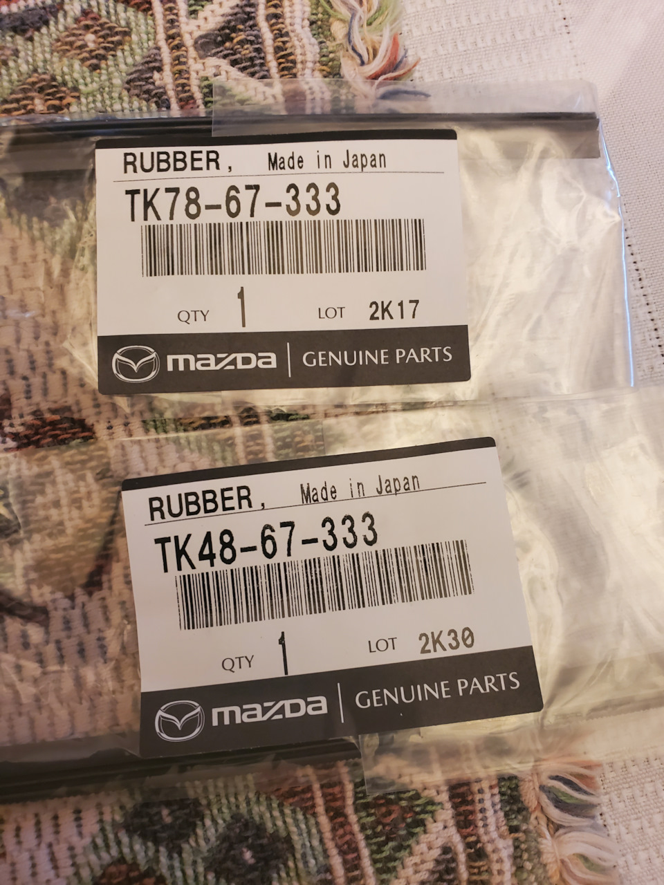 Замена резинок на дворники — Mazda CX-5 (2G), 2,5 л, 2019 года ...