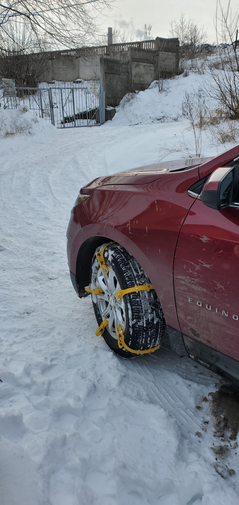 Зима на всесезонке или заколебался застревать — Chevrolet Equinox (3G), 1,5  л, 2020 года | аксессуары | DRIVE2