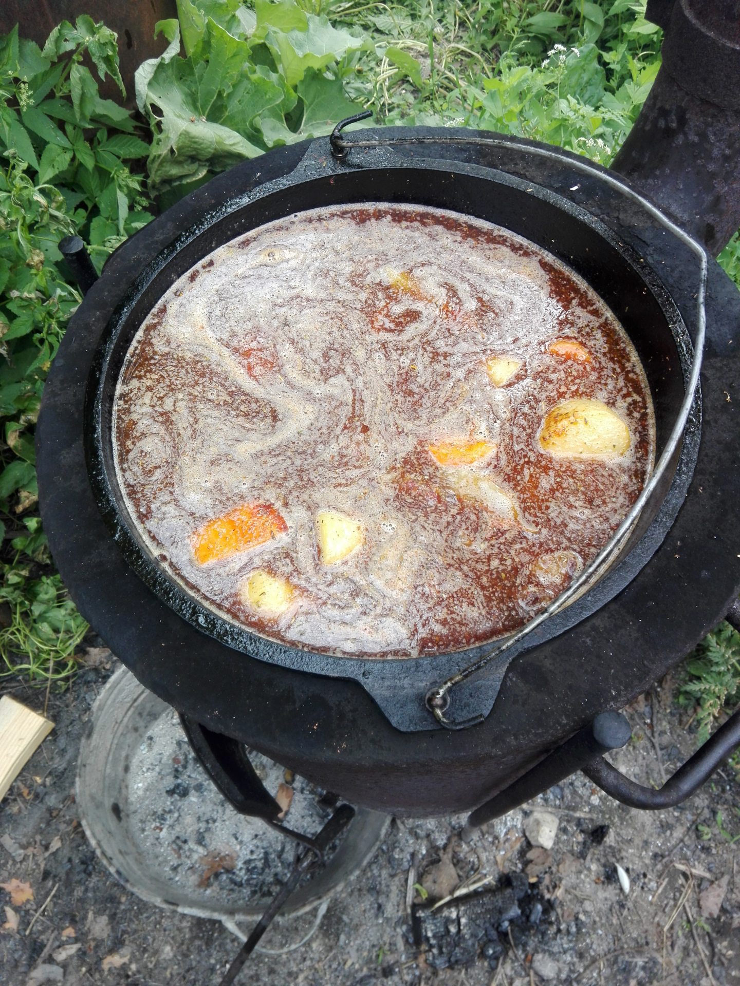 Шурпа из свинины в домашних условиях в казане на плите рецепт с фото пошагово