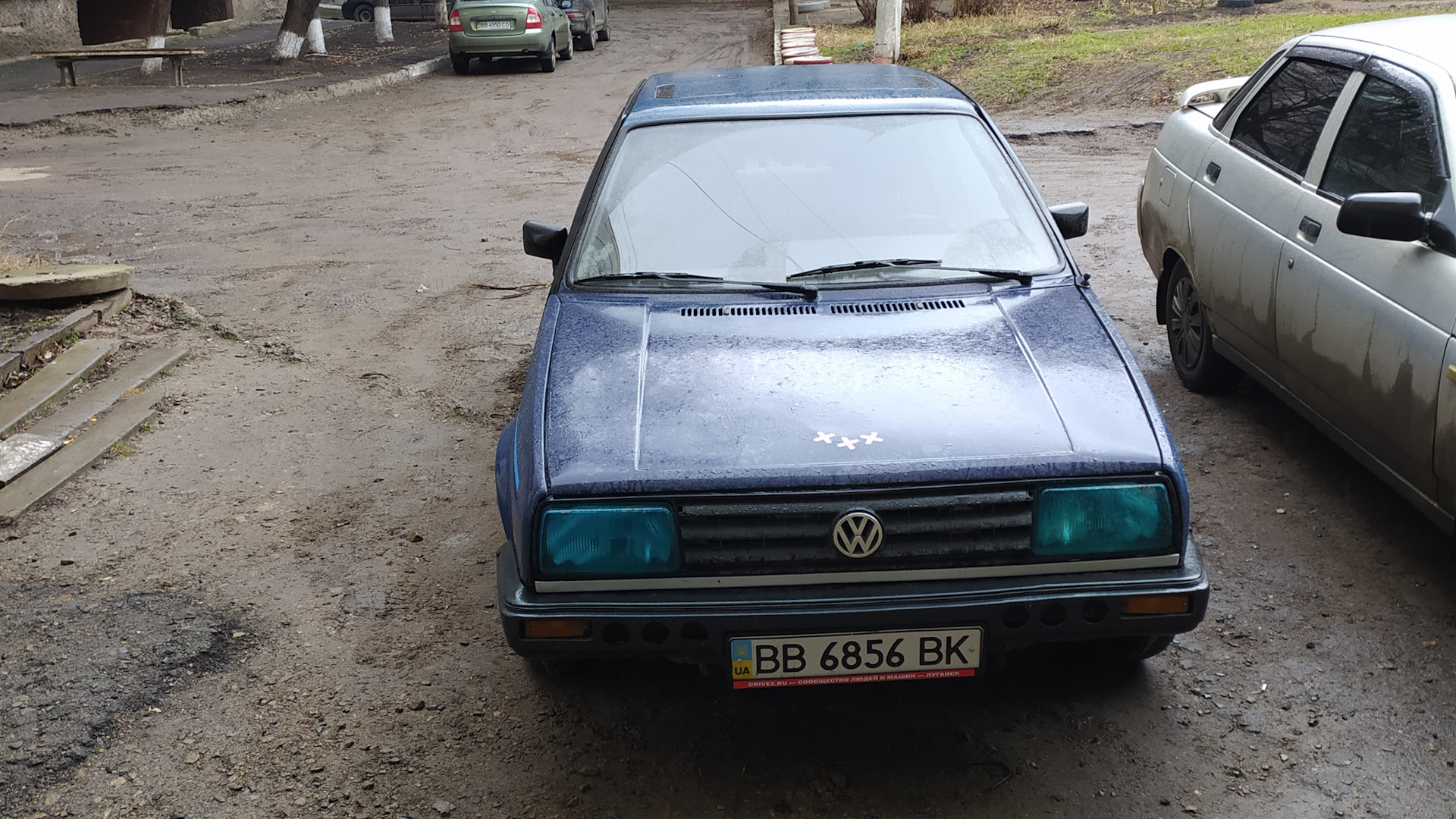 Volkswagen Jetta II 1.6 бензиновый 1987 | Blitzblau на DRIVE2