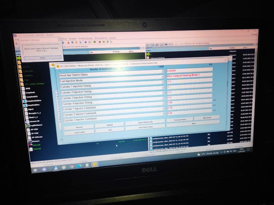 Р228С00 Fuell Pressure Regulator 1 Control Performance — Low Pressure