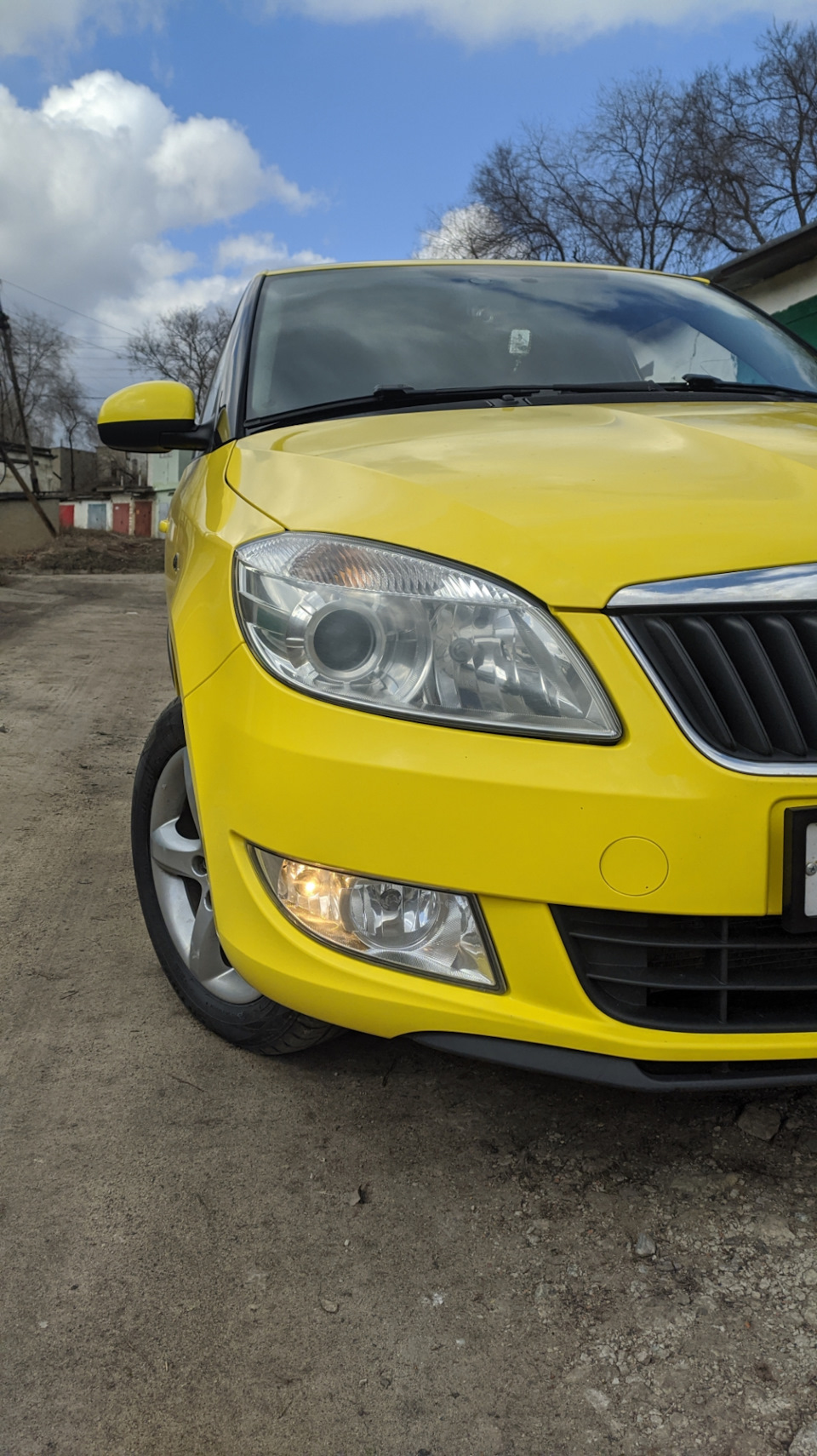 Sport FL? ДА! Диффузор и насадка на глушитель — Skoda Fabia Mk2, 1,6 л,  2012 года | стайлинг | DRIVE2