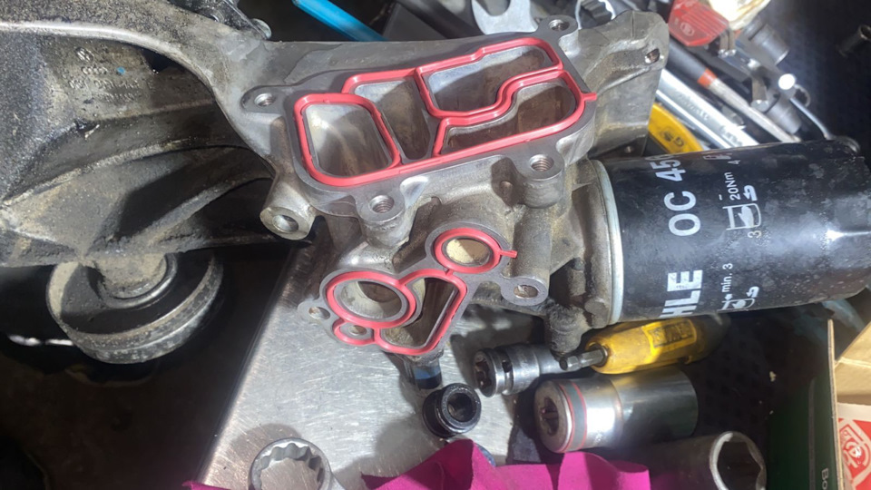 Смотрим двигатель и остальные узлы, после замены коробки — Audi Q5 (1G ...