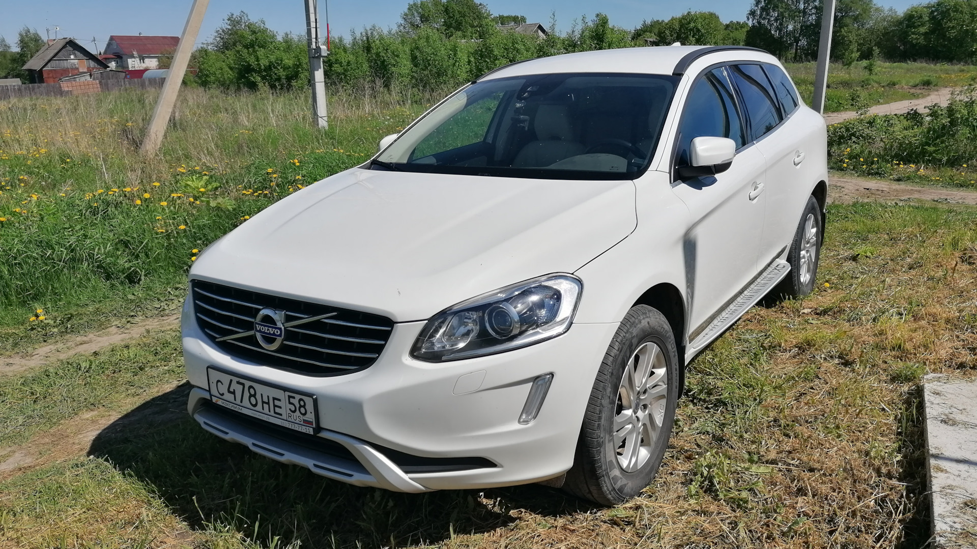 Volvo XC60 (1G) 2.4 дизельный 2014 | Белая ВоЛьвица на DRIVE2