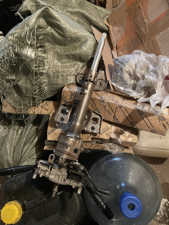 Рулевая колонка на Toyota Land Cruiser Prado 120-series. Б/у | 9 000 ...