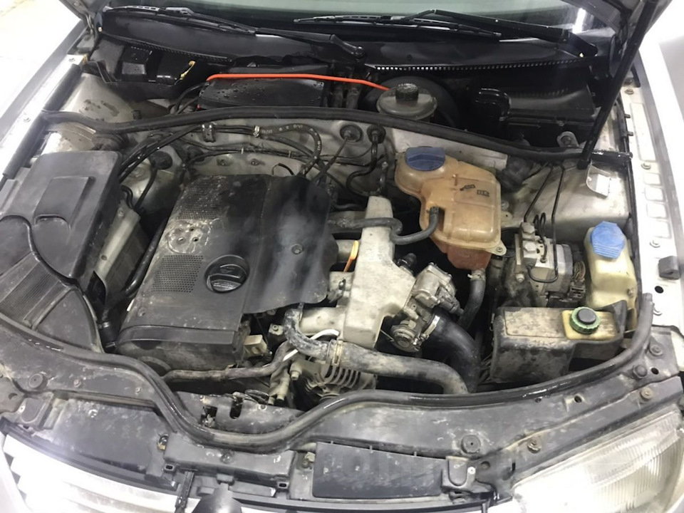 ВСЕМ ПРИВЕТ!КУПИЛ ФОЛЬЦА В УМОТАННОМ СОСТОЯНИИ! ДВС AEB 1.8T ПОМЕНЯЛ ...