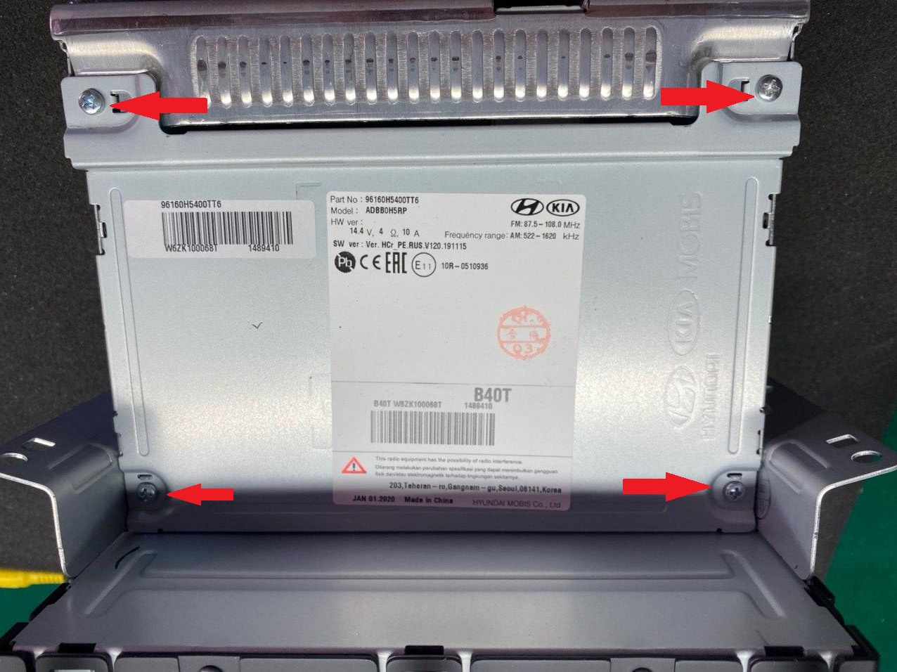 Снятие магнитолы и платы Солярис 2020 — DRIVE2