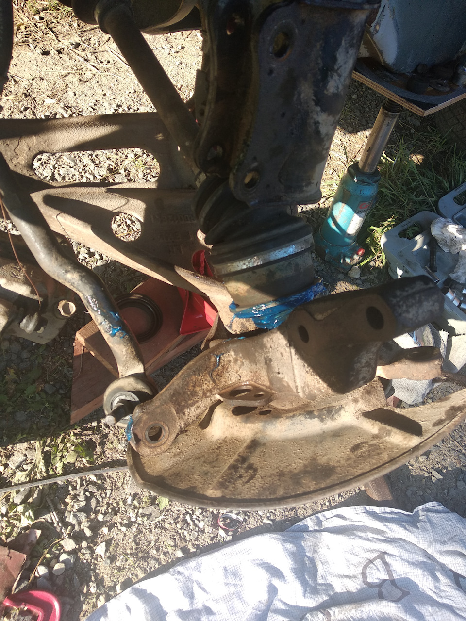 Замена игольчатого подшипника и попутное ТО передних ступиц — Suzuki ...