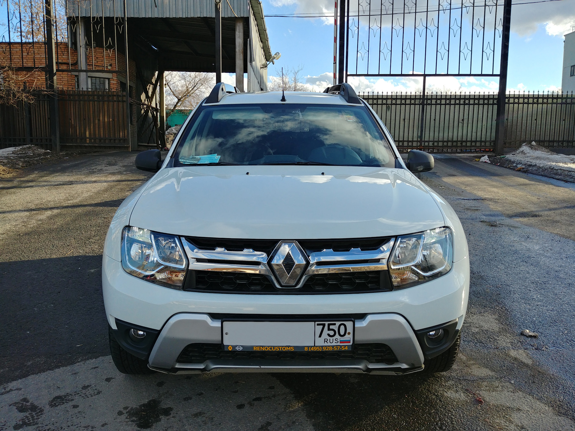 Renault Duster👻 белый перламутр в Сверхпрочном покрытии ТИТАН — ТитанPRO  Auto на DRIVE2