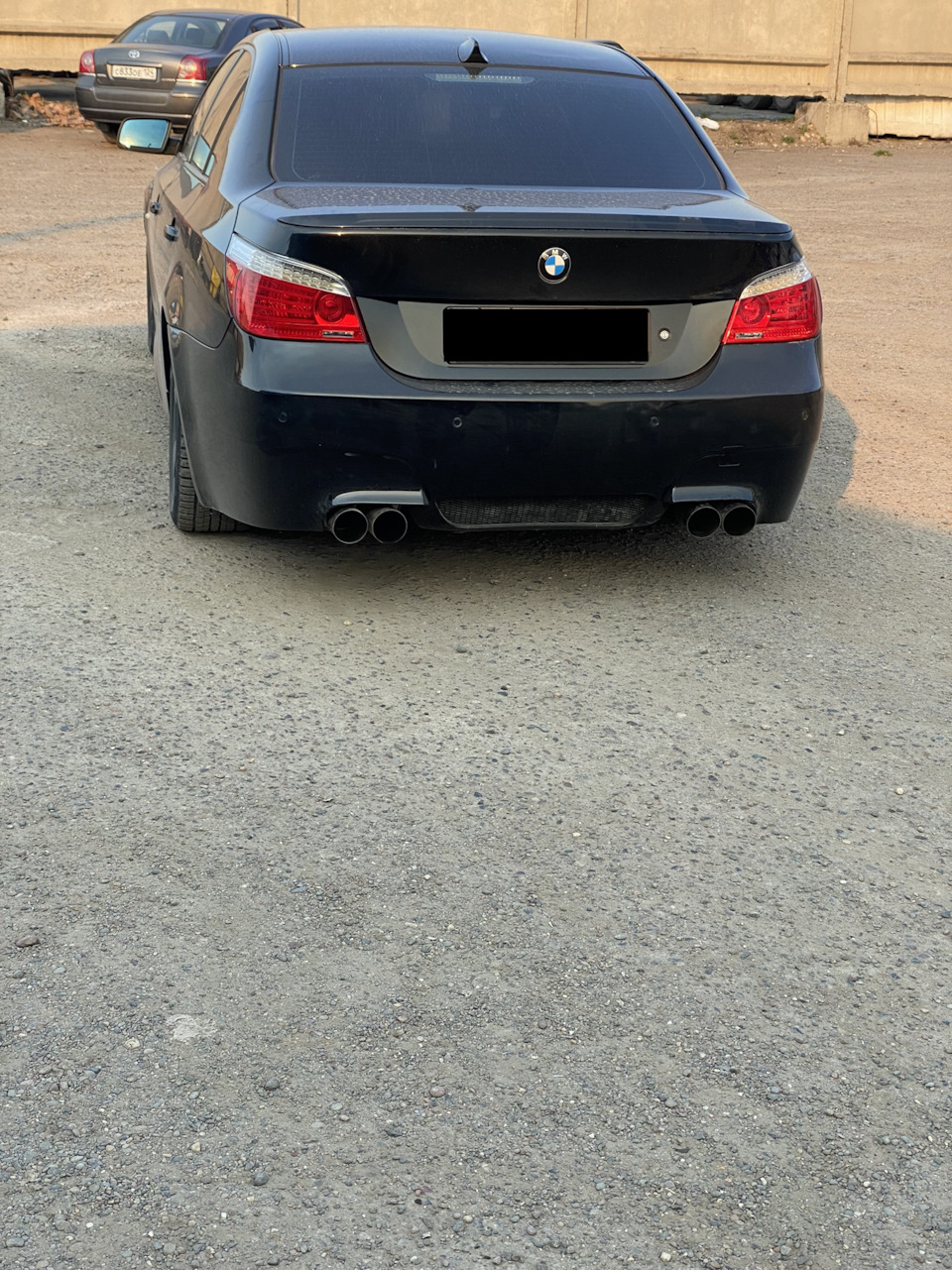 Установка двойного выхлопа:) — BMW 5 series (E60), 3 л, 2004 года ...