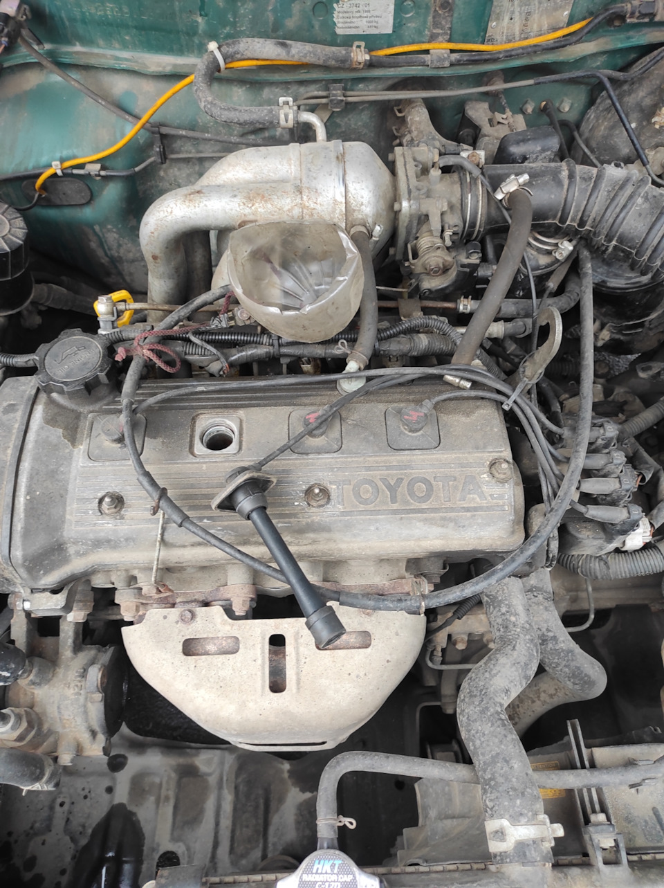 Поменял бронепровода — Toyota Corolla (110), 1,3 л, 1998 года | поломка ...