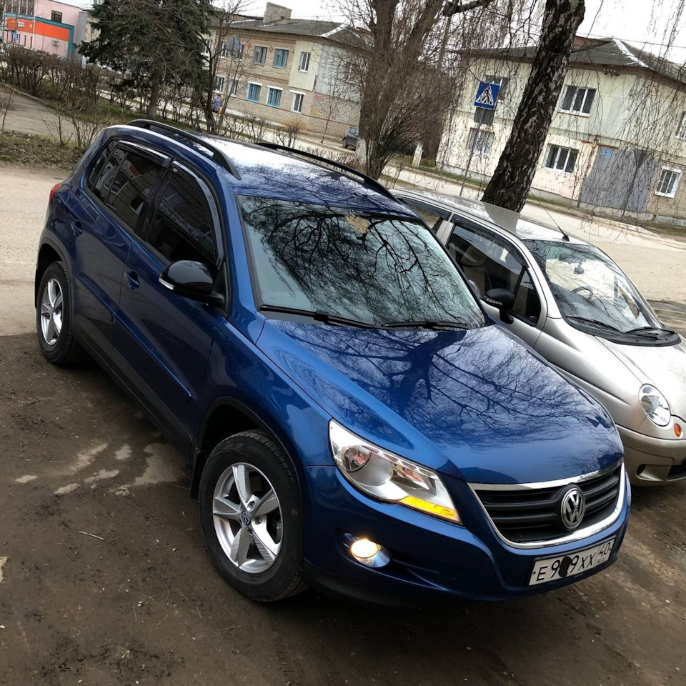 Тигуан на лете + брызговики Frosch — Volkswagen Tiguan (1G), 1,4 л ...