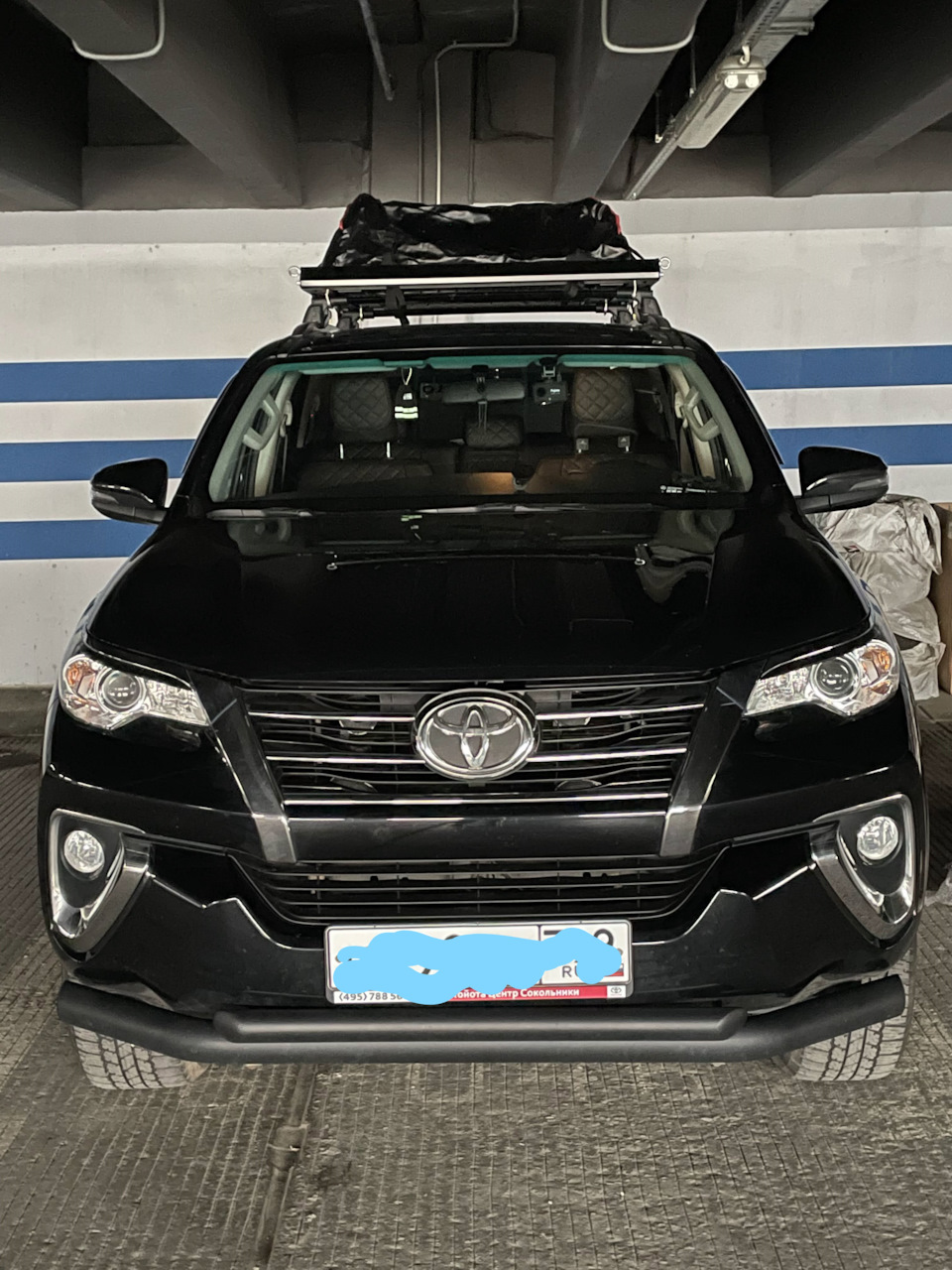 Багажник на крышу Фортюнера — Toyota Fortuner (2G), 2,7 л, 2019 года |  аксессуары | DRIVE2