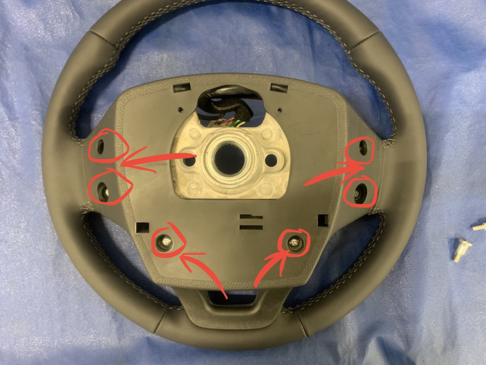 Снятие (демонтаж), разборка руля и подушки безопасности на Hyundai ...