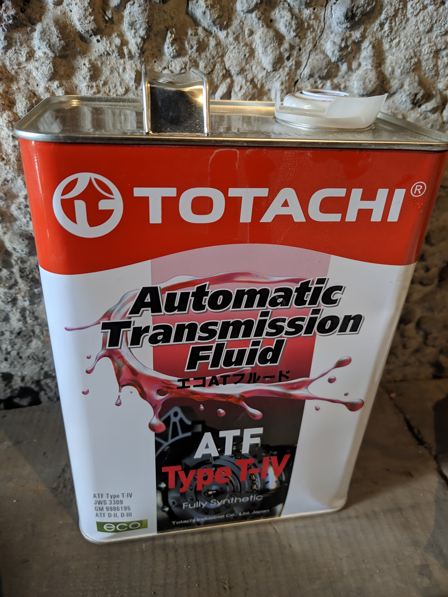 Totachi atf t iv. TOTACHI Type t4. TOTACHI ATF Type t-IV. Масло АКПП Тотачи автомат. Масло АКПП Тойота Type t4.