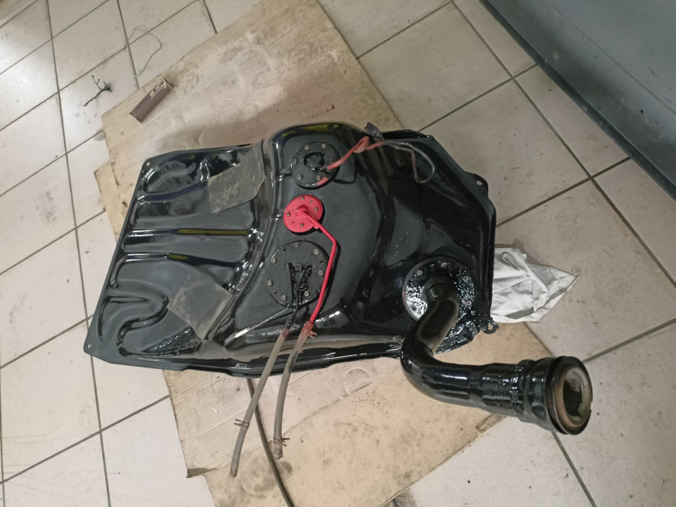 Сварка выхлопа и бака. Различия задних бамперов. — Toyota Corolla (90 ...