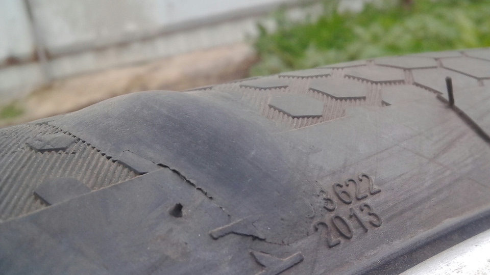 Ремонт бокового пореза шины — Opel Astra G, 1,2 л, 2001 года | шины ...