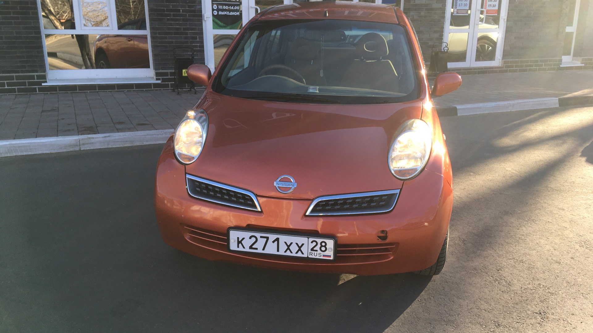 Nissan March (K12) 1.2 бензиновый 2002 | Рыжий мячик на DRIVE2