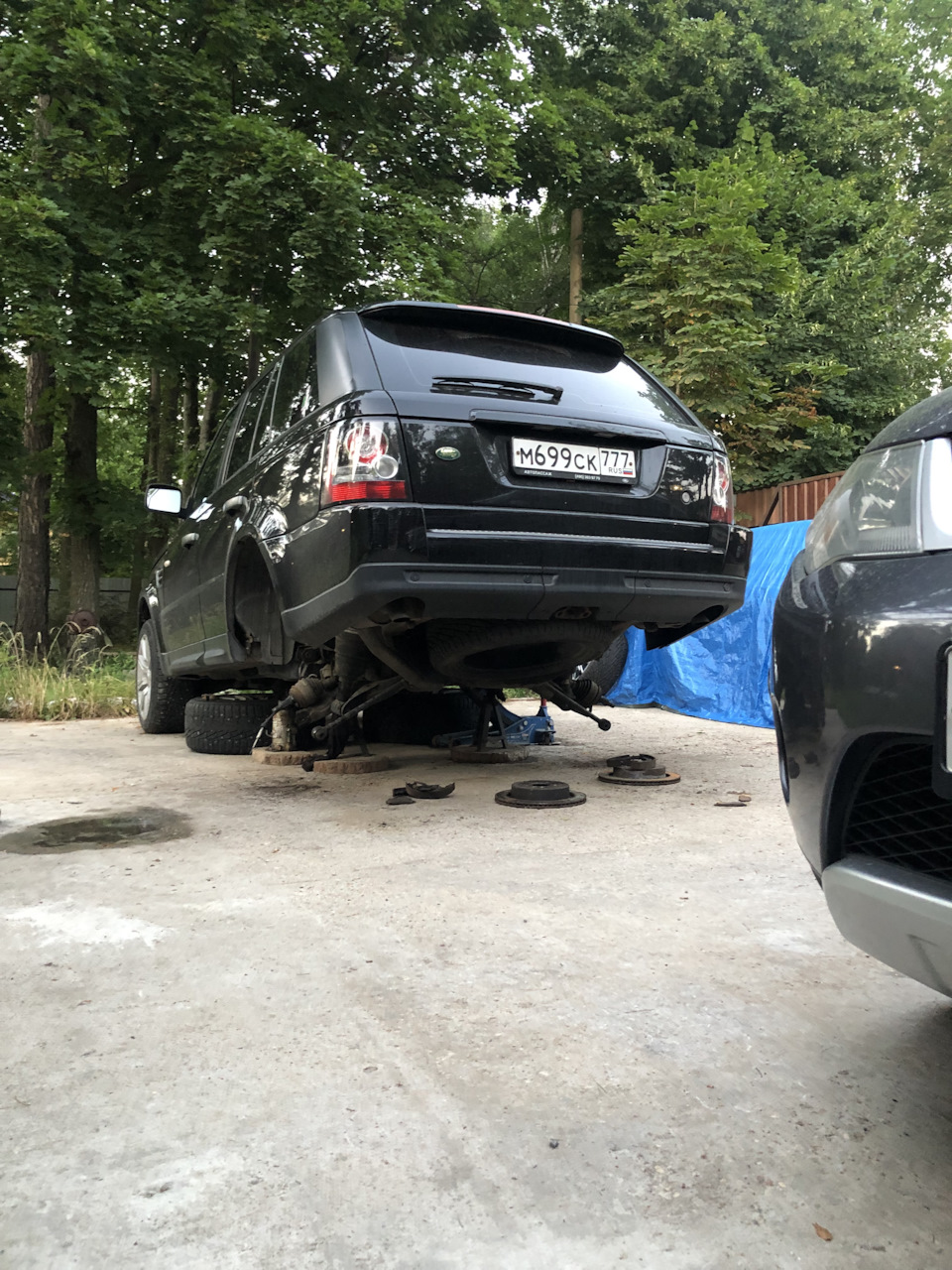 Ремонт ручника, а точнее блока стояночного тормоза — Land Rover Range Rover  Sport (1G), 3,6 л, 2009 года | своими руками | DRIVE2