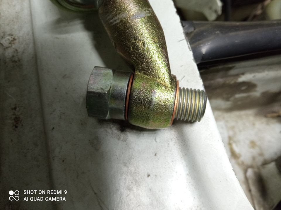 Установка датчика давления масла 2106 в 2104 — Lada 21043, 1,5 л, 2005 ...